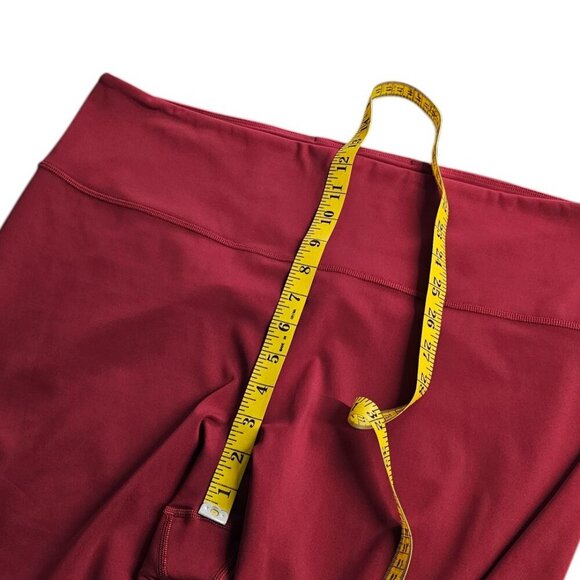 Athleta Womens Elation Train 7/8 Tight, Plus Size, Red, Athletic Leggings, 3X - Picture 6 of 8